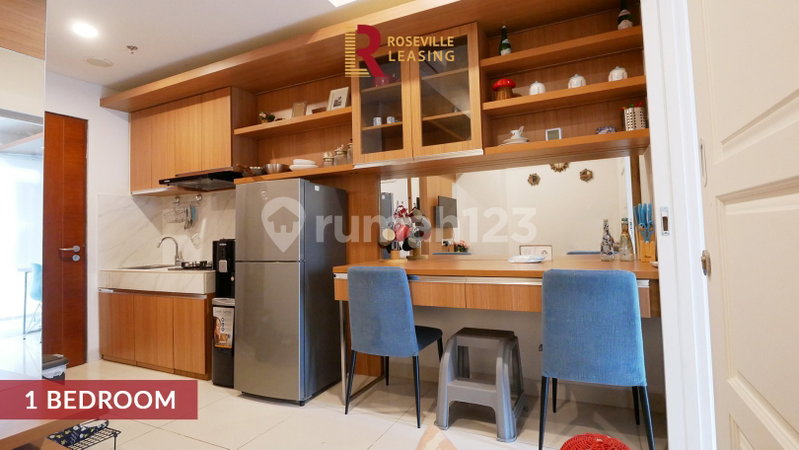 Apartment for rent in South Tangerang, Indonesia · Roseville Soho and Suites · 1 room, 1 bath