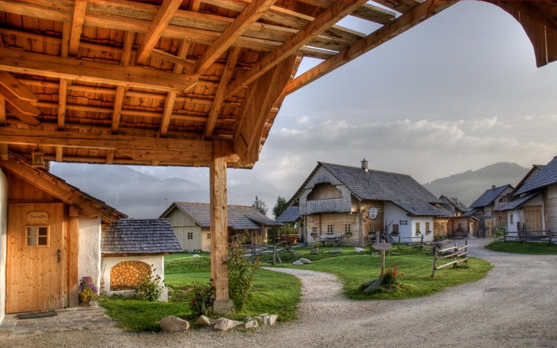 Im Dörfl Anno 1873, Irdning, Austria
