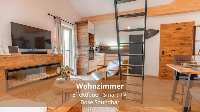 Chalet WaldHäusl luxuriöse Ferienwohnungen mit Sauna & Whirlpool, Kamin, Balkon oder Terrasse mit Bergblick, Heiligenblut, Austria
