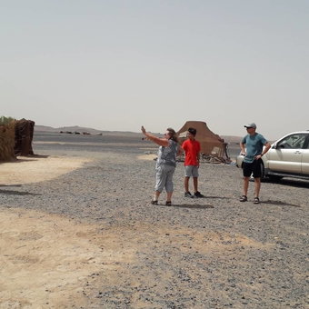 Bivouac Erg Znaigui, Taouz, Morocco