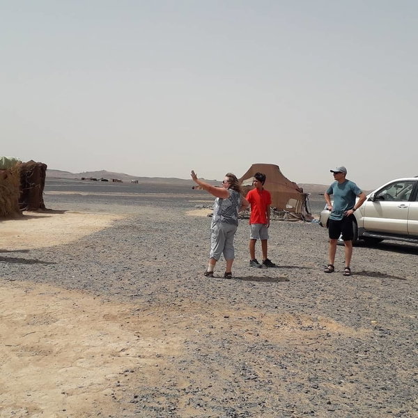 Bivouac Erg Znaigui, Taouz, Morocco