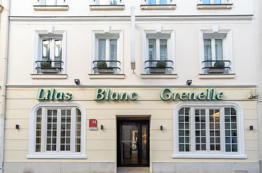Hotel Lilas Blanc, Paris, France