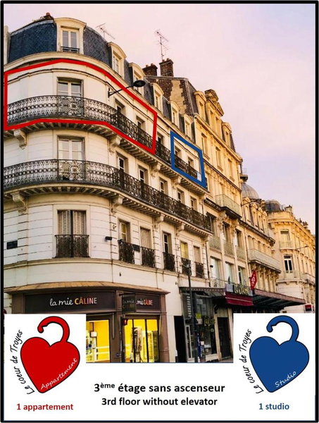 Le cœur de Troyes - Appartement & Studio, Troyes, France