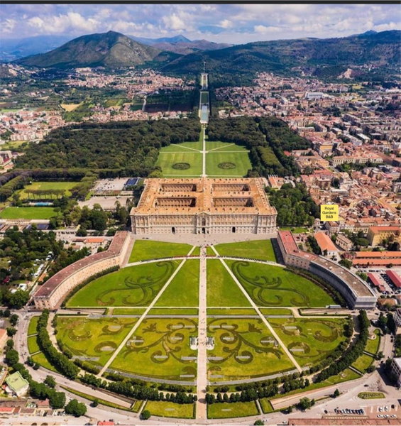Royal Gardens, Caserta, Italy