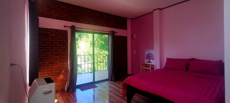 หลับสบายที่ดอยตุง Zuh meh ja Home lodge, Ban Pa Kluai La Hu, Thailand