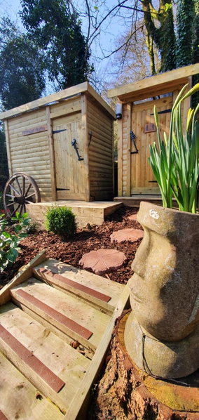 The Miners Log Cabin, Blaina, United Kingdom