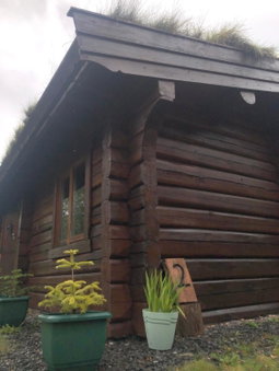Log home village, Ulverston, United Kingdom