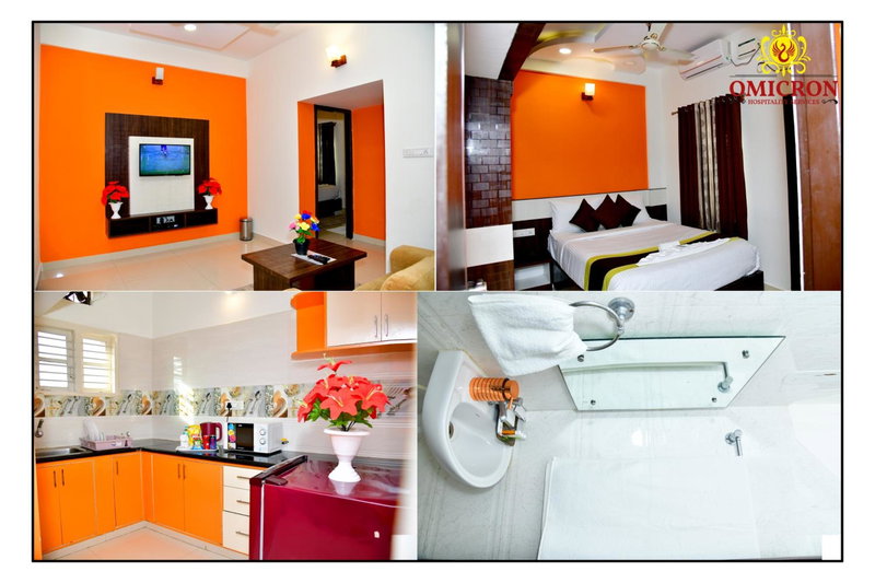 Hotel Omicron 1 BHK Studio room, Bangalore, India
