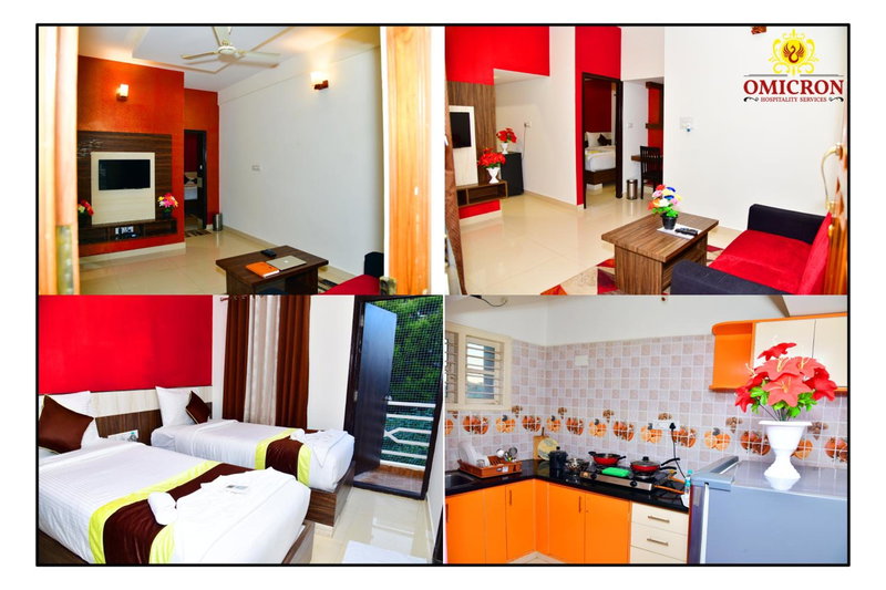 Hotel Omicron 1 BHK Studio room, Bangalore, India