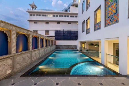 Maan Vilas Swimming Pool Boutique Hotel in Udaipur, Udaipur, India