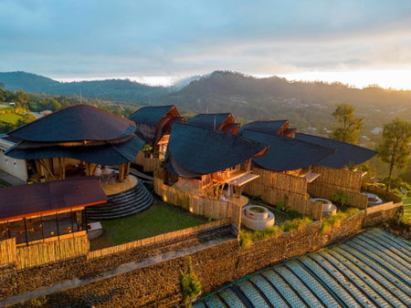 The Dewi Eco Bamboo Villa, Kubupenlokan, Indonesia