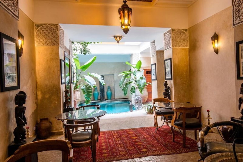 Riad dar ourika, Marrakech, Morocco