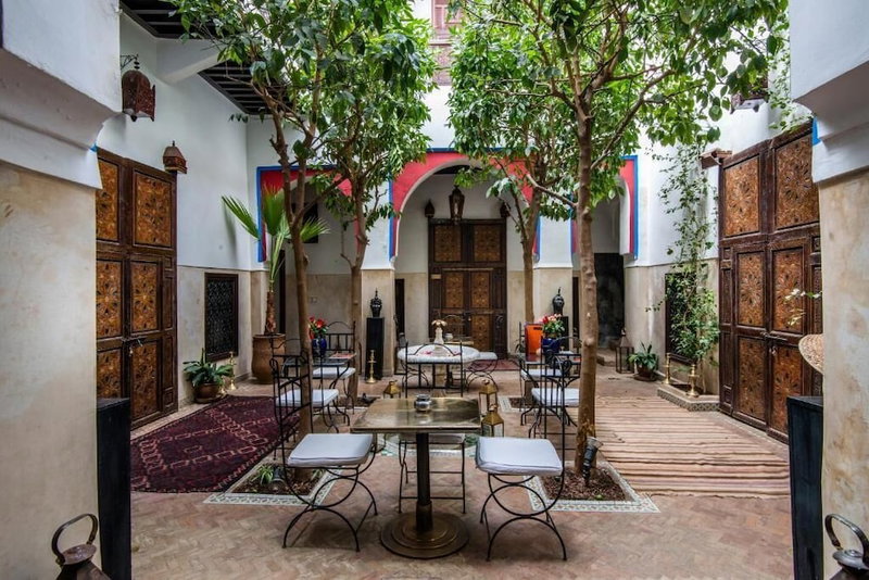 Riad dar ourika, Marrakech, Morocco