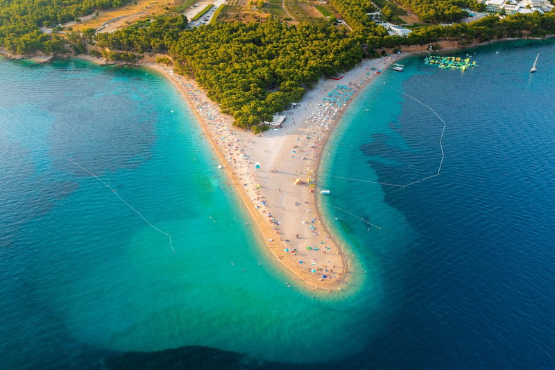 Zlatni rat Beach Resort, Bol, Croatia