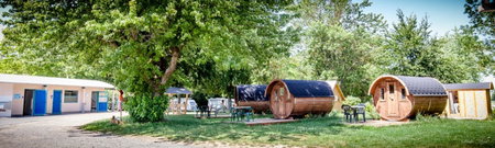 Camping de Tournus - Drole de cabane, Tournus, France