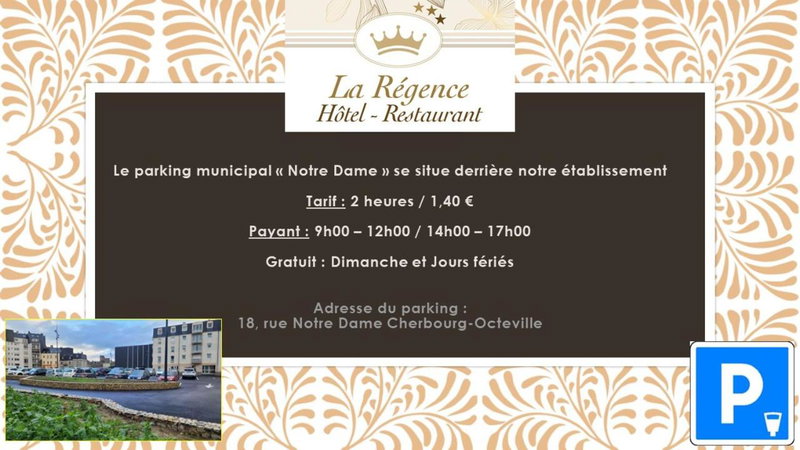 Logis HOTEL RESTAURANT La Régence, Cherbourg en Cotentin, France