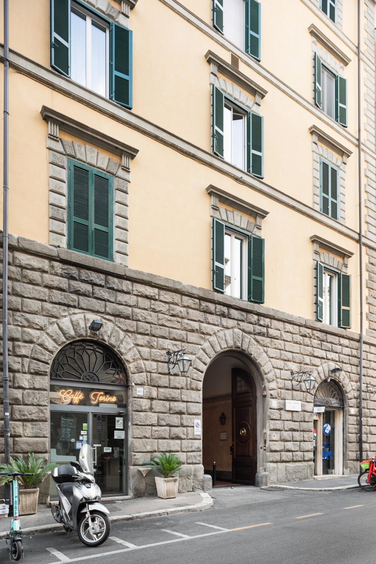 At Forty-One, Italy