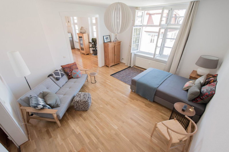 Modern design im klassischem Altbau, Weimar, Germany