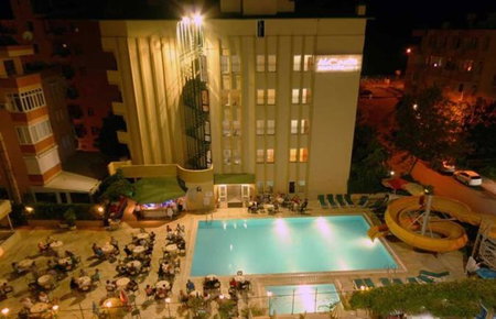 Kleopatra Beach Hotel, Alanya, Turkey