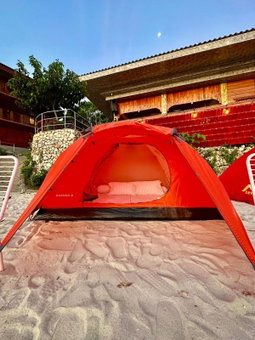 Glamping Omah Kayu at Watu Paris Jogja, Girijati, Indonesia