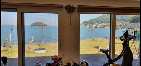 Namhae Boolgeun Noeul Pool Villa, Namhae, South Korea