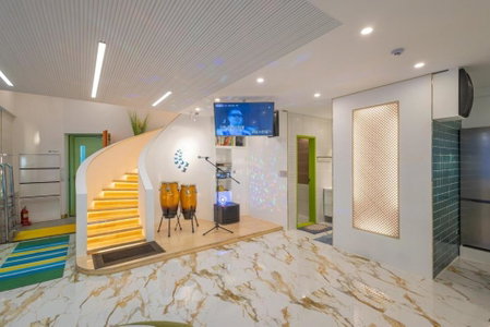 Namhae Boolgeun Noeul Pool Villa, Namhae, South Korea