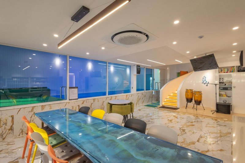 Namhae Boolgeun Noeul Pool Villa, Namhae, South Korea
