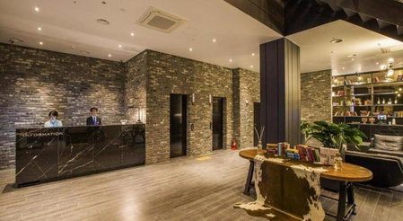 Trang blue hotel, Seoul, South Korea