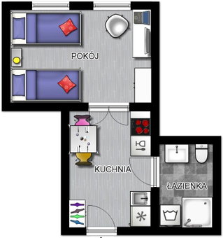 Apartament 100m od morza, Sopot, Poland