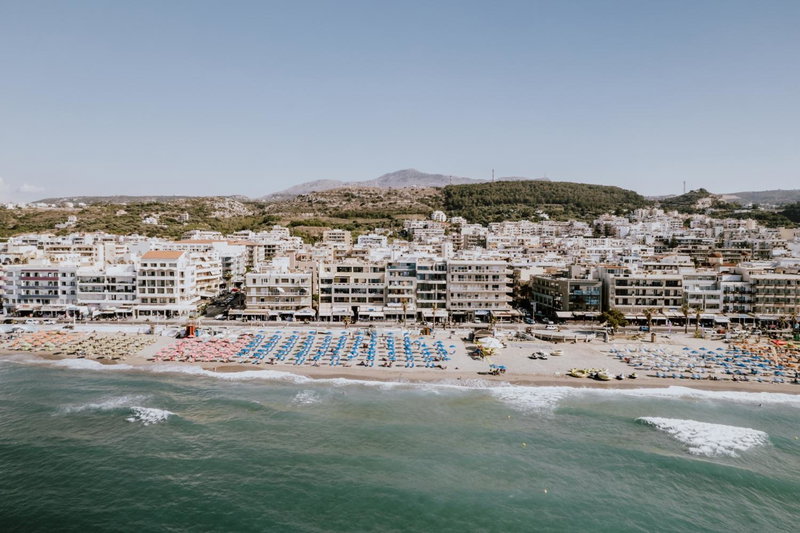 Palm Beach Hotel Apartments, Rethymno Town, Greece