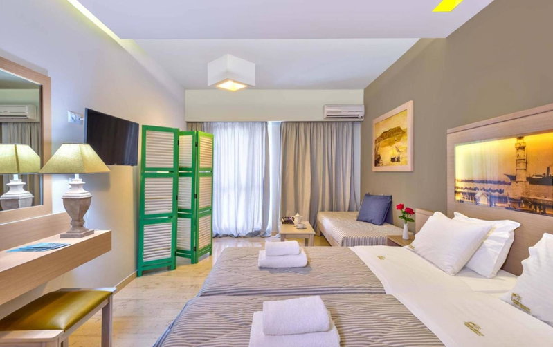 Palm Beach Hotel Apartments, Rethymno Town, Greece