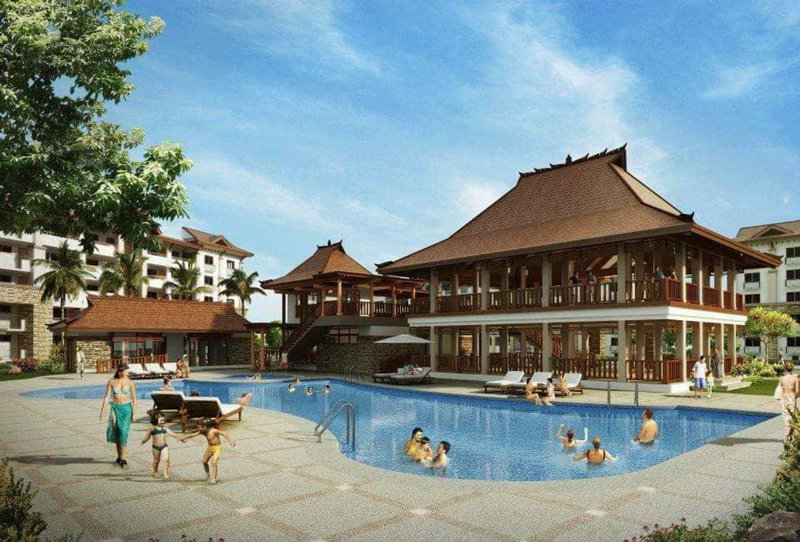 ONE OASIS B2 back of SM MALL free pool wifi, Davao City, Philippines
