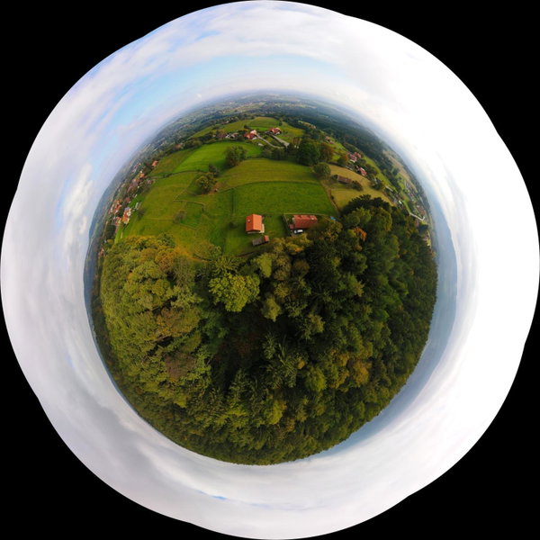 Panoramablick, Langegg an der Schilcherstraße, Austria