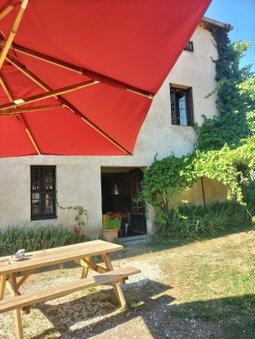 la maison sous le château, Montségur, France