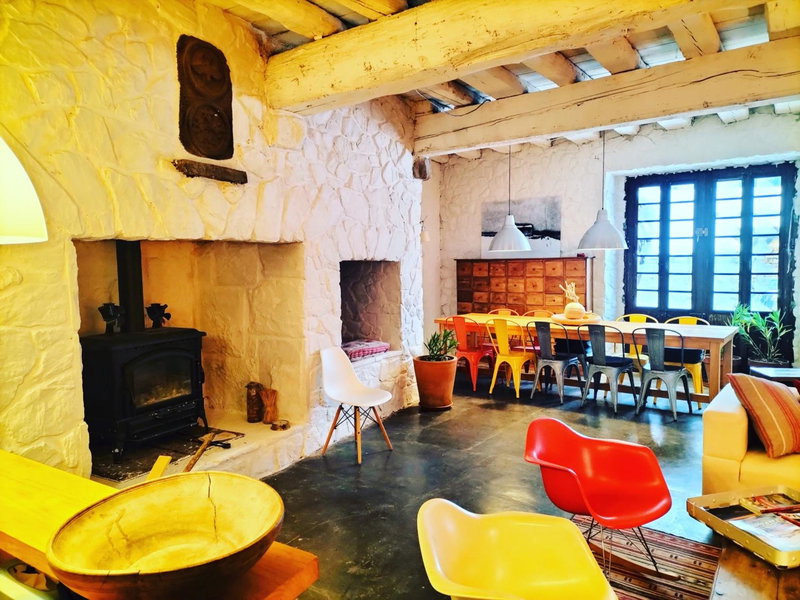 la maison sous le château, Montségur, France