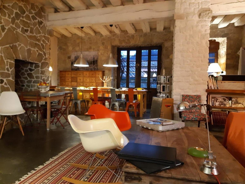 la maison sous le château, Montségur, France