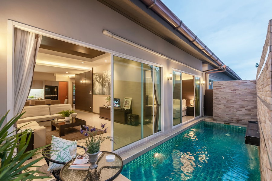 AnB Pool Villa Modern 3BR at The Ville Jomtian Pattaya, Pattaya, Thailand