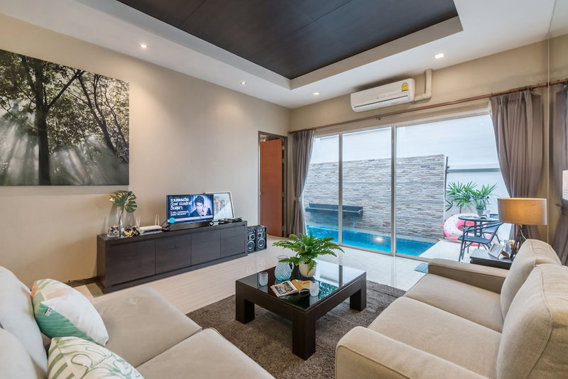 AnB Pool Villa Modern 3BR at The Ville Jomtian Pattaya, Pattaya, Thailand