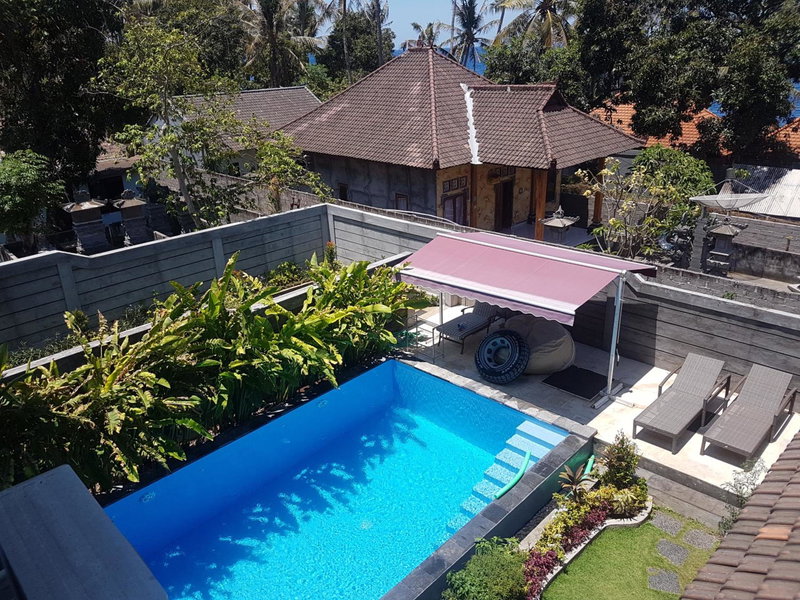 Vila Troja Kubu, Tulamben, Indonesia