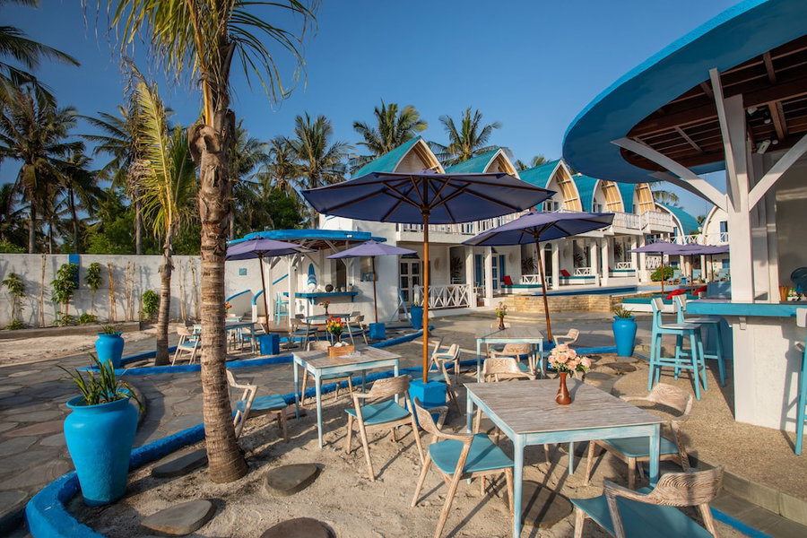 Santorini Beach Resort, Gili Trawangan, Indonesia