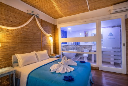 Santorini Beach Resort, Gili Trawangan, Indonesia