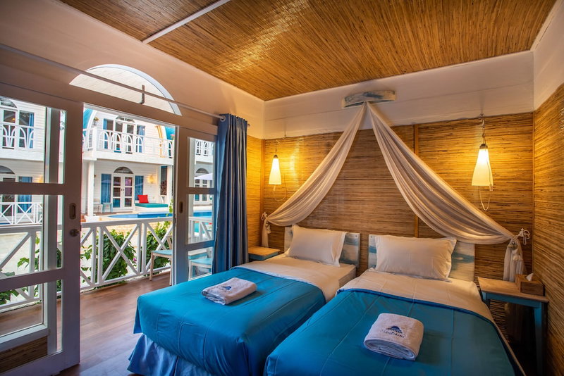 Santorini Beach Resort, Gili Trawangan, Indonesia