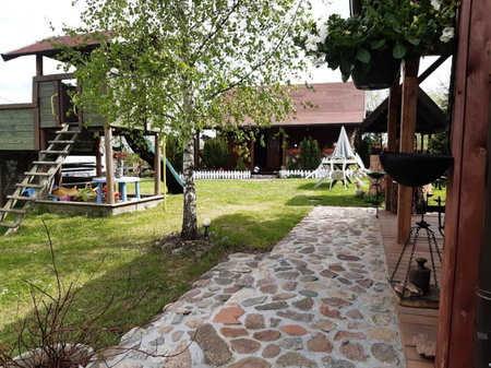 Domek w Kwiatach, Mrągowo, Poland