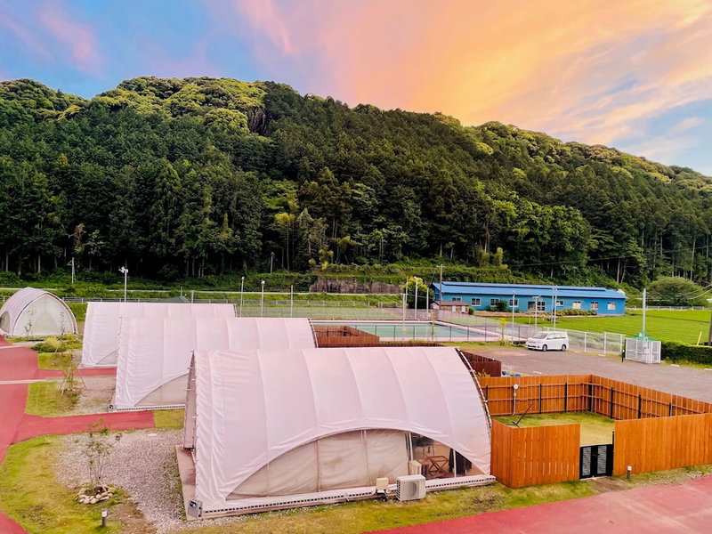 Glamping & Port, Shimada, Japan