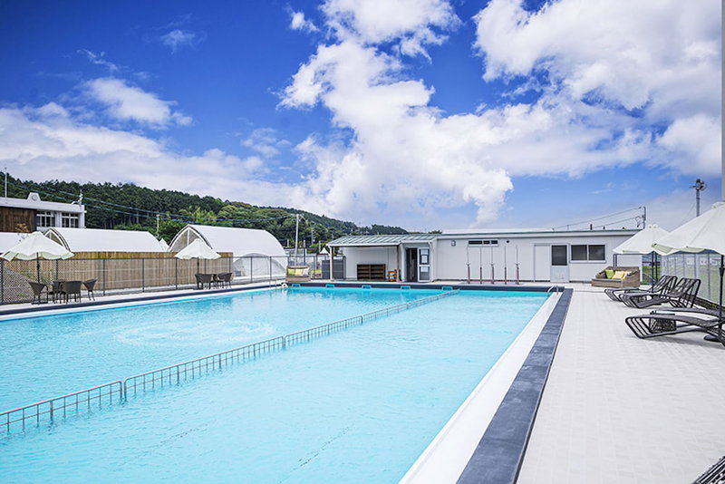 Glamping & Port, Shimada, Japan