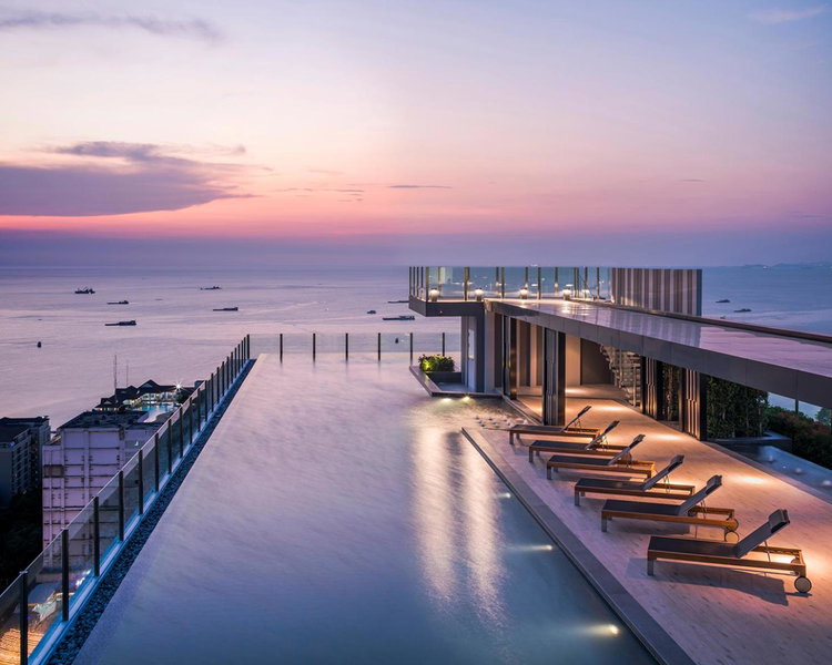 Pattaya Beach Sea View Rooftop Pool Resort, Pattaya Central, Thailand