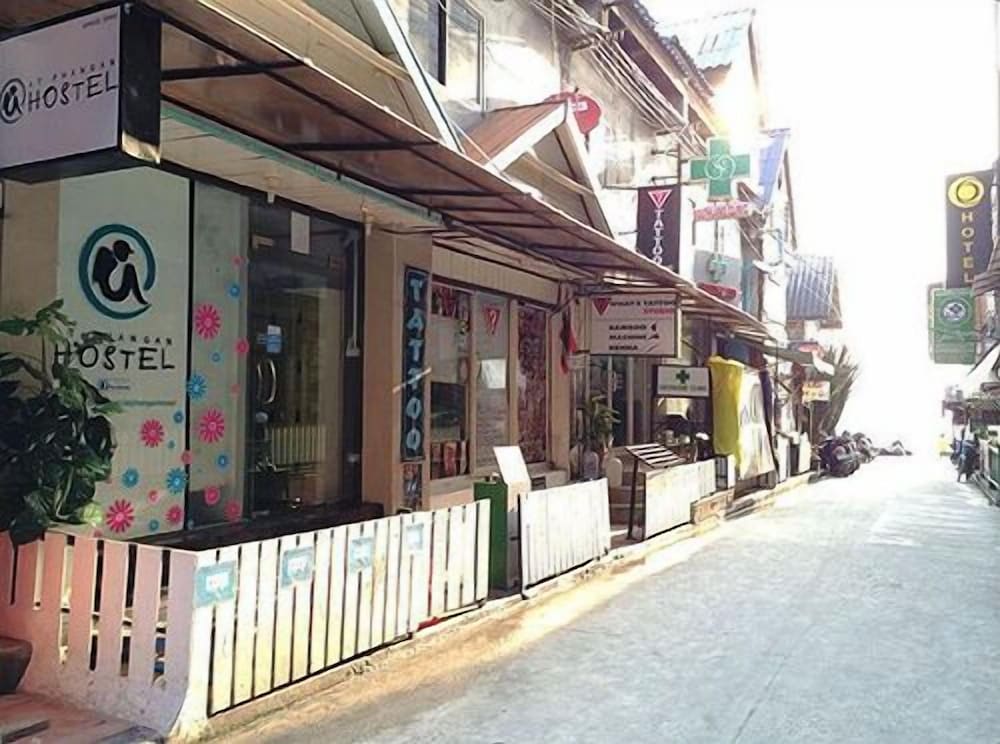 At Phangan Hostel, Thailand