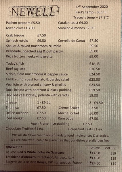 Newell Bistro and Rooms, Sherborne, United Kingdom