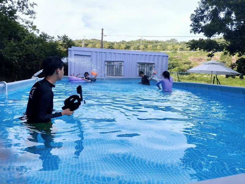 Anmyeondo susukotdari Pension, Taean, South Korea