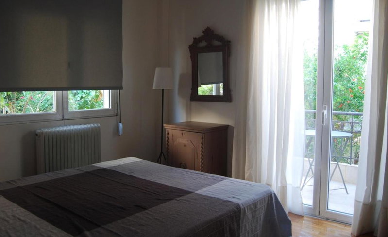 Affordable luxury garden apartment, Athens, Greece